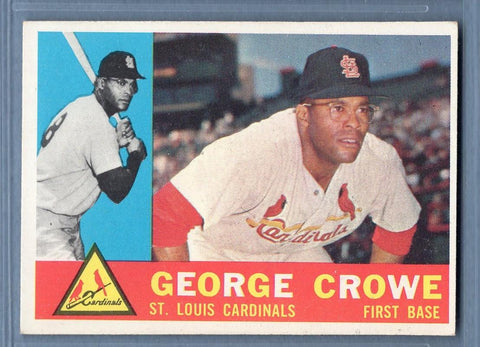 1960 Topps #419 George Crowe EX-MT  Set Break C