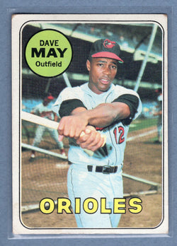 1969 Topps #113 Dave May VG-EX  GO572
