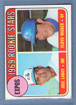 1969 Topps #524 Expos Rookies (a) EX  GO700