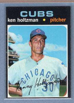 1971 Topps #410 Ken Holtzman  (b) EX  GO550