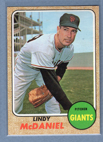 1968 Topps #545 Lindy McDaniel   EX-MT  GO550
