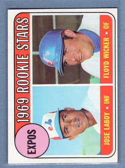 1969 Topps #524 Expos Rookies (b) EX-MT  GO700