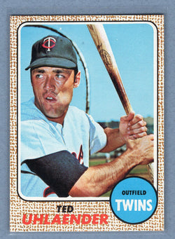 1968 Topps #28 Ted Uhlaender EX-MT  GO545