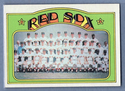 1972 Topps #328 Red Sox Team Ex-Nm