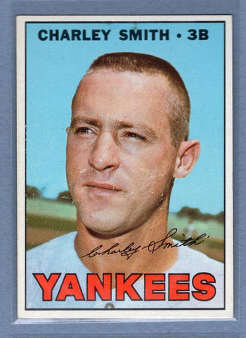 1967 Topps #257 Charley Smith EX-MT  GO523