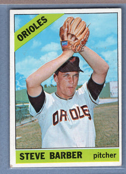 1966 Topps #477 Steve Barber EX  GO301