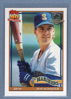 1991 Topps Desert Shield #681 Jeff Schaefer  NM  GO600