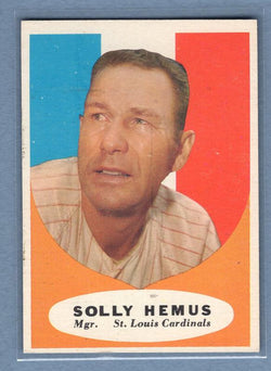 1961 Topps #139 Solly Hemus VG-EX     GO100