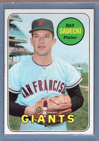 1969 Topps #125 Ray Sadecki (st) (a) VG  GOYY3