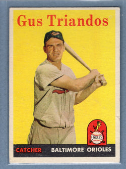 1958 Topps #429 Gus Triandos (c) VG-EX  GO501