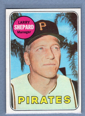 1969 Topps #384 Larry Shepard (a) EX-MT  GOWAYY