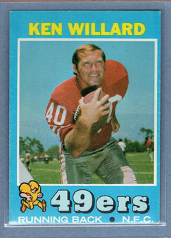 1971 Topps #129 Ken Willard (c) EX-MT  GO600