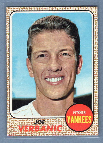 1968 Topps #29 Joe Verbanic EX-MT  GO545