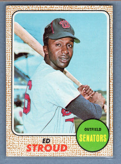1968 Topps #31 Ed Stroud EX-MT  GO545