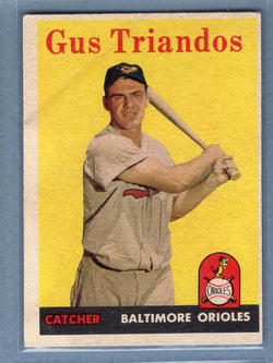 1958 Topps #429 Gus Triandos (d) G-VG  GO501