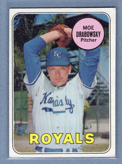1969 Topps #508 Moe Drabowsky(b) EX-MT  GO850