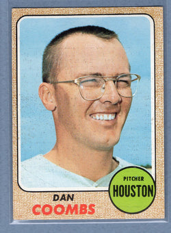 1968 Topps #547 Dan Coombs (st)   VG  GO550