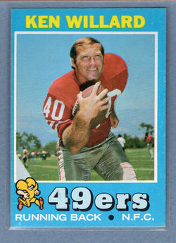 1971 Topps #129 Ken Willard (d) EX-MT  GO600