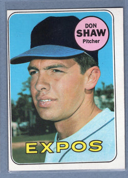 1969 Topps #183 Don Shaw (b) EX-MT  GOWABB