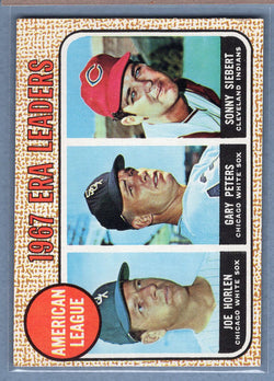 1968 Topps #8 A.L. ERA Leaders (a)EX-MT  GO507