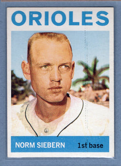 1964 Topps #145 Norm Siebern  EX-MT  GO346