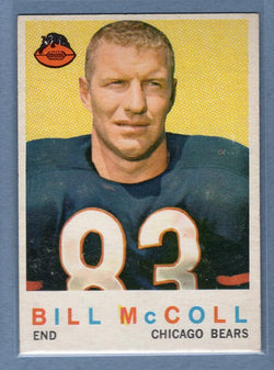1959 Topps #151 Bill McColl EX-MT  GO87