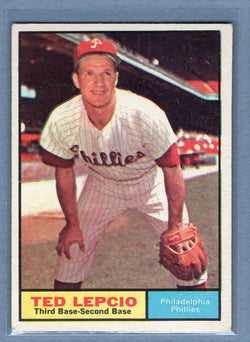 1961 Topps #234 Ted Lepcio EX   GO269