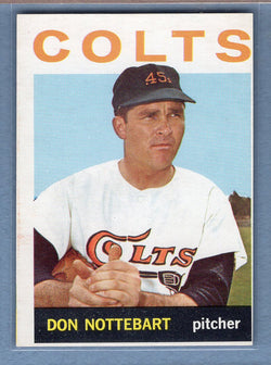 1964 Topps #434 Don Nottebart EX   GO67