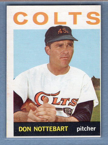 1964 Topps #434 Don Nottebart EX   GO67