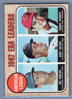1968 Topps #8 A.L. ERA Leaders (b)EX-MT  GO507