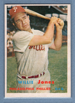 1957 Topps #174 Willie Jones EX-MT  GO121