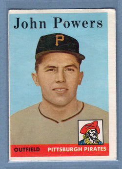 1958 Topps #432 John Powers  VG  GO501