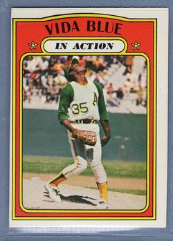 1972 Topps #170 Vida Blue IA (a) EX-MT  GO544