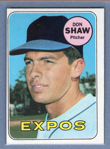 1969 Topps #183 Don Shaw (c) EX-MT  GOWABB