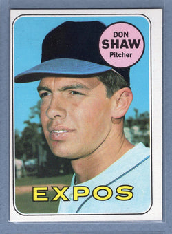 1969 Topps #183 Don Shaw (d) EX-MT  GOWABB