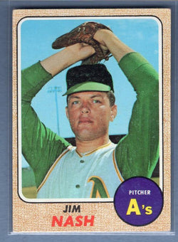 1968 Topps 324 Jim Nash VG-EX SET BREAK