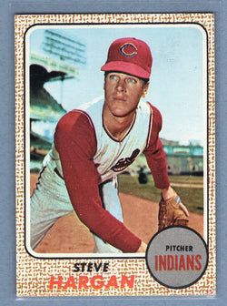 1968 Topps #35 Steve Hargan EX-MT  GO545
