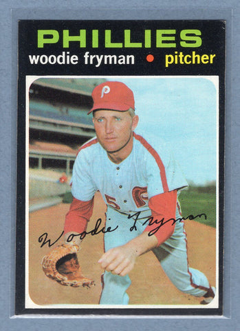 1971 Topps #414 Woodie Fryman   EX-MT  GO550
