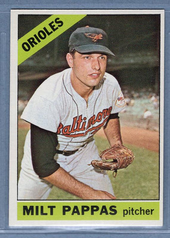 1966 Topps #105 Milt Pappas EX-MT  GO466