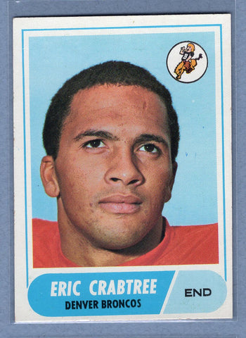 1968 Topps #95 Eric Crabtree (c) EX  GO207