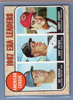 1968 Topps #8 A.L. ERA Leaders (c)EX   GO507
