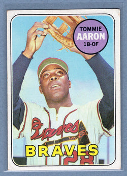 1969 Topps #128 Tommie Aaron VG-EX  GO572