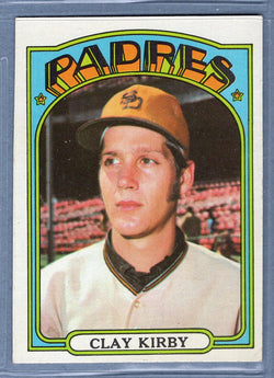 1972 Topps #173 Clay Kirby (a) EX-MT  GO544