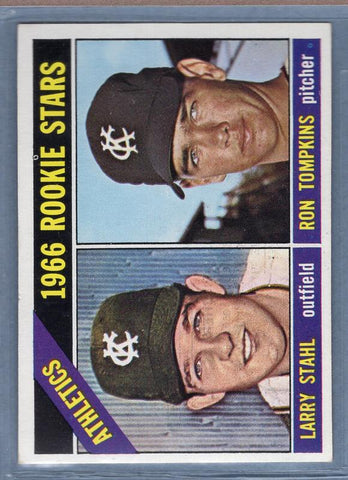 1966 Topps #107 Athletics Rookies EX-MT  GO466
