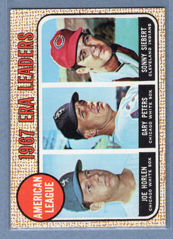 1968 Topps #8 A.L. ERA Leaders (e)EX-MT  GO507