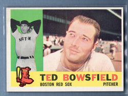 1960 Topps #382 Ted Bowsfield EX-MT  GO164