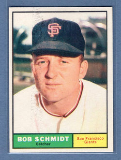 1961 Topps #31 Bob Schmidt(4) NM GO220