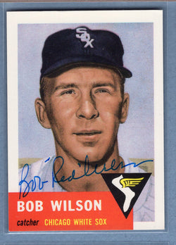 1991 Topps Archives #250 Bob Wilson Autograph Auto signed