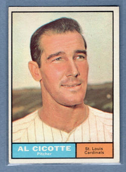 1961 Topps #241 Al Cicotte EX   GO269
