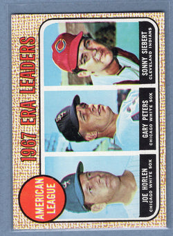 1968 Topps #8 A.L. ERA Leaders (f)EX-MT  GO507